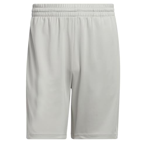 adidas Legends 3-Stripes Basketball Shorts, Herren Shorts, metal grey/white, IP2578 von adidas