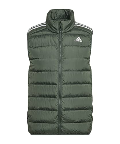 adidas Herren Essentials Light Daunenjacke, Green Oxide, S von adidas