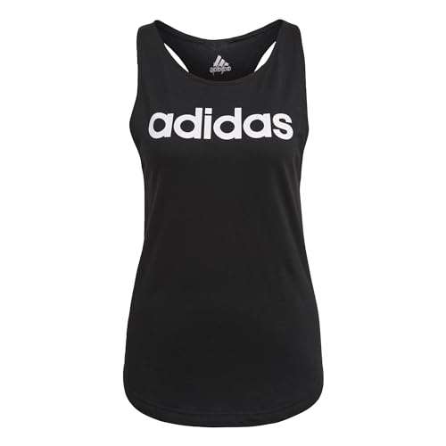 Adidas Lin Tanks Black/White 2XS von adidas