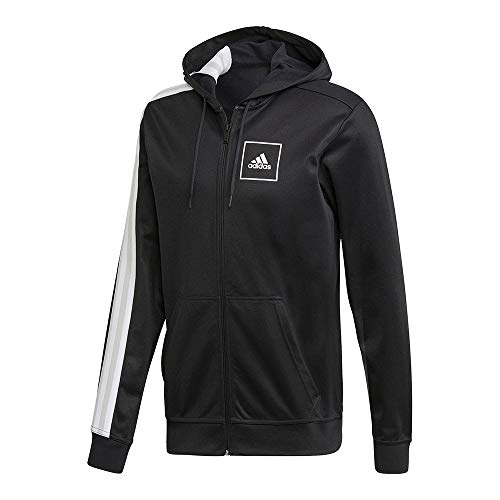 adidas Herren Sweatshirt M AAC FZ Hoodie, Black, XS, FL3607 von adidas