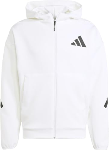 adidas M Z.N.E. FZ White - XXL von adidas