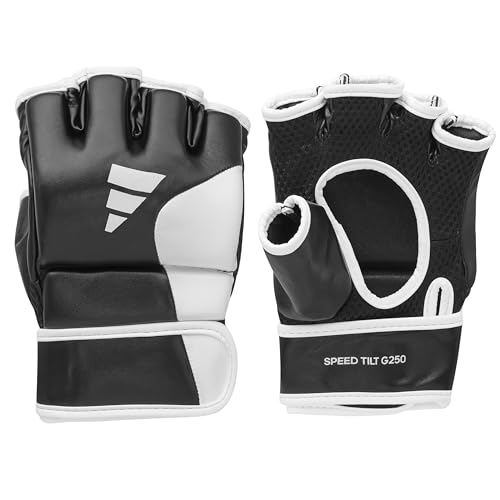 adidas MMA Handschuhe Speed Tilt G250, Boxhandschuhe Größe S, Sparring Training Gloves, schwarz/weiß adidas MMA Handschuhe Speed Tilt G250, Boxhandschuhe Größe S, Sparring Training Gloves, schwarz/weiß von adidas