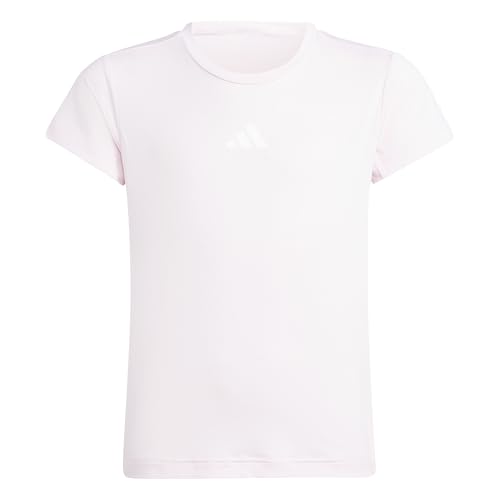 adidas Mädchen GOTO PZ T-Shirt, Clear pink/White, 9-10 Years adidas Mädchen GOTO PZ T-Shirt, Clear pink/White, 9-10 Years von adidas