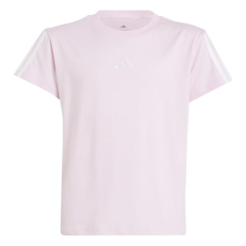 adidas Mädchen Essentials T-Shirt, Clear pink/White, 13-14 Years adidas Mädchen Essentials T-Shirt, Clear pink/White, 13-14 Years von adidas