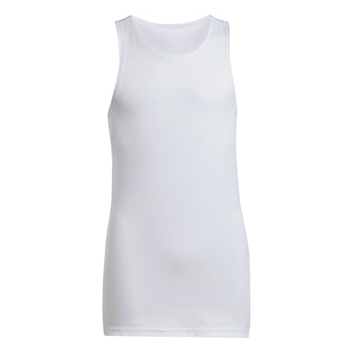 adidas Mädchen Girls Club Tank TOP, White, 5-6 Years adidas Mädchen Girls Club Tank TOP, White, 5-6 Years von adidas