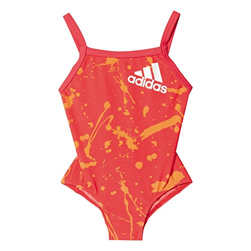 adidas Mädchen Infants Badeanzug, Core Pink/White, 98 adidas Mädchen Infants Badeanzug, Core Pink/White, 98 von adidas