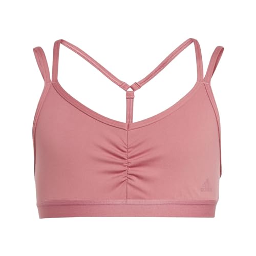 adidas Mädchen Sport-BH G Yoga ESS Bra, Pink Strata, IC0332, 140 adidas Mädchen Sport-BH G Yoga ESS Bra, Pink Strata, IC0332, 140 von adidas