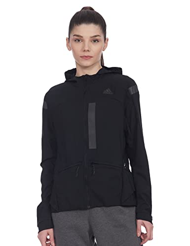 adidas Marathon JKT W Damenjacke XL Schwarz/Schwarz von adidas