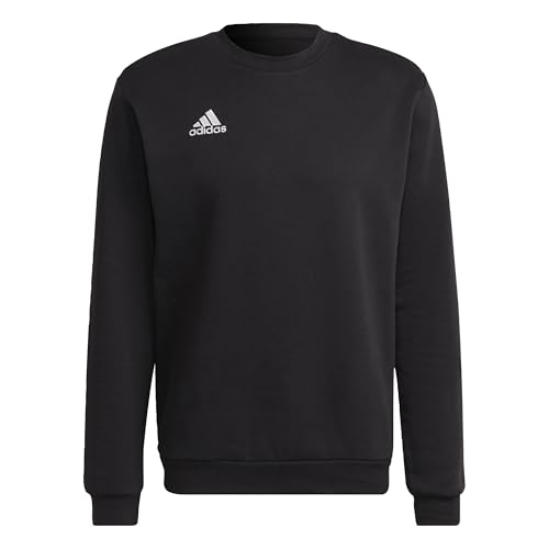 adidas Herren Entrada 22 Sweatshirt, Black, M adidas Herren Entrada 22 Sweatshirt, Black, M von adidas