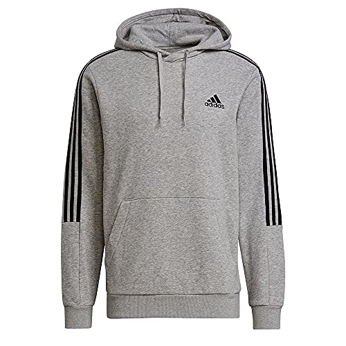 Adidas Men's M Cut 3S HD Sweatshirt, medium Grey Heather/Black, XL Adidas Men's M Cut 3S HD Sweatshirt, medium Grey Heather/Black, XL von Adidas