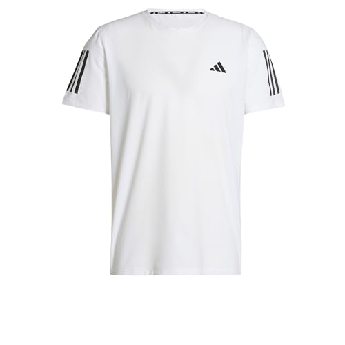 adidas Herren Own The Run Tee T-Shirt, White, XXL adidas Herren Own The Run Tee T-Shirt, White, XXL von adidas