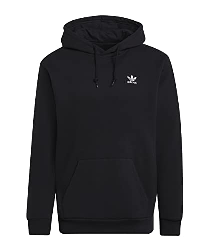 adidas Mens Essential Hoody Hooded Sweatshirt, Black, M adidas Mens Essential Hoody Hooded Sweatshirt, Black, M von adidas Originals