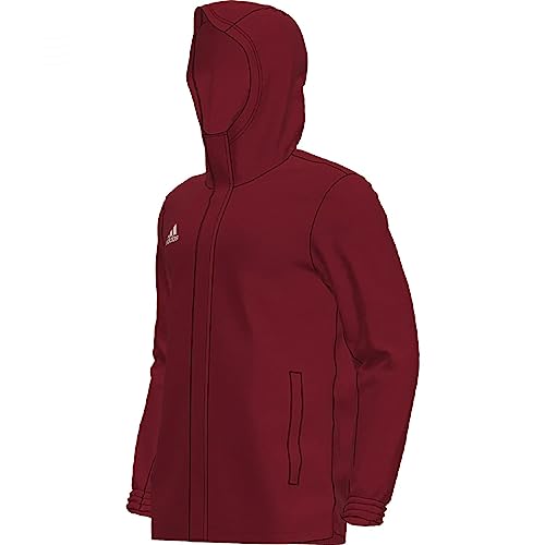 adidas Herren Entrada 22 All-Weather Jacket, team power red 2, M von adidas