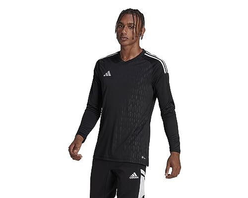 adidas Mens Jersey (Long Sleeve) Tiro 23 Competition Long Sleeve Goalkeeper Jersey, Black, HL0008, S von adidas
