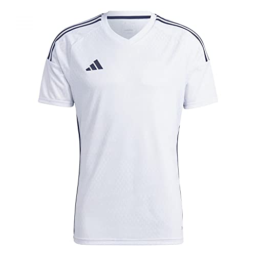 Adidas Mens Jersey (Short Sleeve) Tiro 23 Competition Match Jersey, White/Black, HT5686, 3XL von adidas