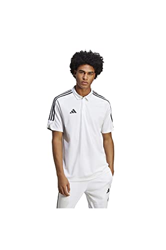 Adidas Mens Polo Shirt (Short Sleeve) Tiro 23 League Polo Shirt, White, HS3580, XS von adidas