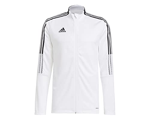 adidas Mens TIRO21 TK JKT Jacket, Weiß, L Tall von adidas