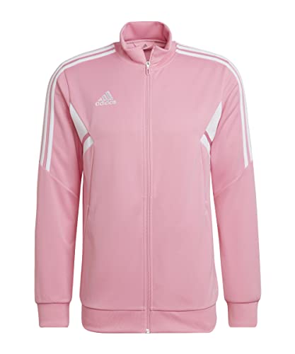 Adidas Mens Tracksuit Jacket Con22 Tk Jkt, Semi Pink Glow, HD2287, L von adidas