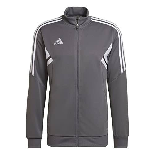 Adidas Mens Tracksuit Jacket Con22 Tk Jkt, Team Grey Four, HD2286, S von Real Madrid