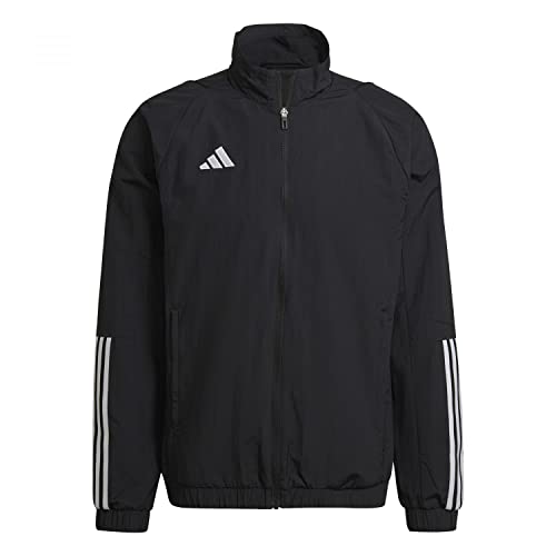 adidas Mens Tracksuit Jacket Tiro 23 Competition Presentation Track Top, Black, HK8045, S adidas Mens Tracksuit Jacket Tiro 23 Competition Presentation Track Top, Black, HK8045, S von adidas