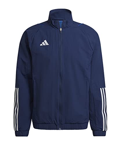 adidas Mens Tracksuit Jacket Tiro 23 Competition Presentation Track Top, Team Navy Blue 2, HK8046, S von adidas