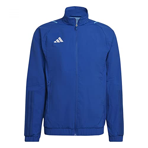 adidas Mens Tracksuit Jacket Tiro 23 Competition Presentation Track Top, Team Royal Blue/Pulse Blue, HU1336, M adidas Mens Tracksuit Jacket Tiro 23 Competition Presentation Track Top, Team Royal Blue/Pulse Blue, HU1336, M von adidas