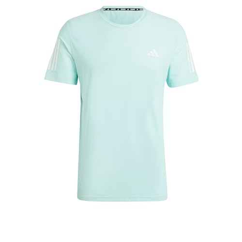 adidas Herren Own The Run Tee, Semi Flash Aqua, S adidas Herren Own The Run Tee, Semi Flash Aqua, S von adidas