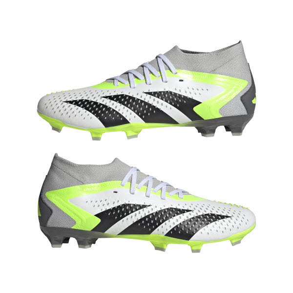 adidas PREDATOR ACCURACY.2 FG weiß/grau/schwarz 42 2/3 von adidas