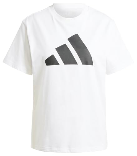 adidas Damen PWR 3 Graphic Tee, White, XL adidas Damen PWR 3 Graphic Tee, White, XL von adidas