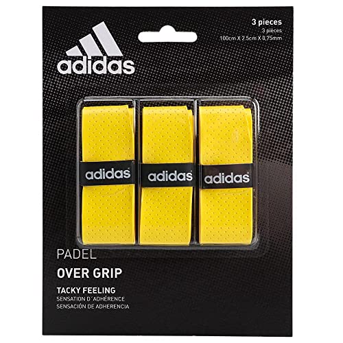 adidas Padel OV – Set Overgrip, Einheitsgröße, Unisex – Erwachsene, gelb, Einheitsgröße adidas Padel OV – Set Overgrip, Einheitsgröße, Unisex – Erwachsene, gelb, Einheitsgröße von adidas