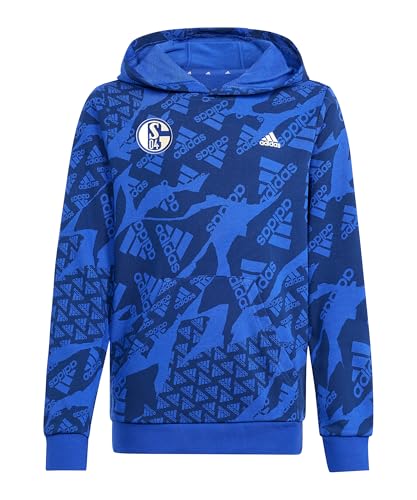 adidas Performance FC Schalke 04 Camlog Hoody Kids blau 176 adidas Performance FC Schalke 04 Camlog Hoody Kids blau 176 von adidas