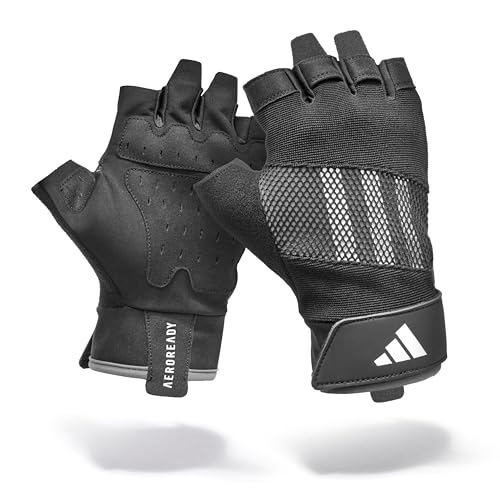 adidas Performance Training Gloves - Grey - L adidas Performance Training Gloves - Grey - L von adidas