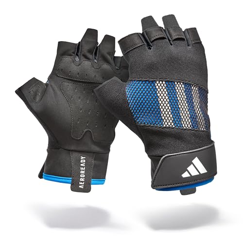 adidas Performance Training Gloves - Blue - M adidas Performance Training Gloves - Blue - M von adidas