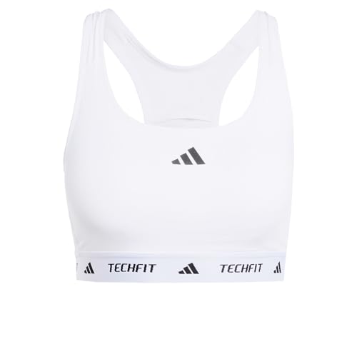 adidas Damen Techfit Bra, White, XS von adidas