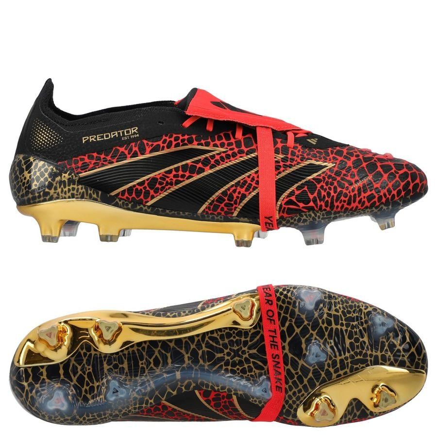 adidas Predator Elite Fold-over Tongue FG Year of the Snake - Lucid Red/Gold/Schwarz LIMITED EDITION von adidas