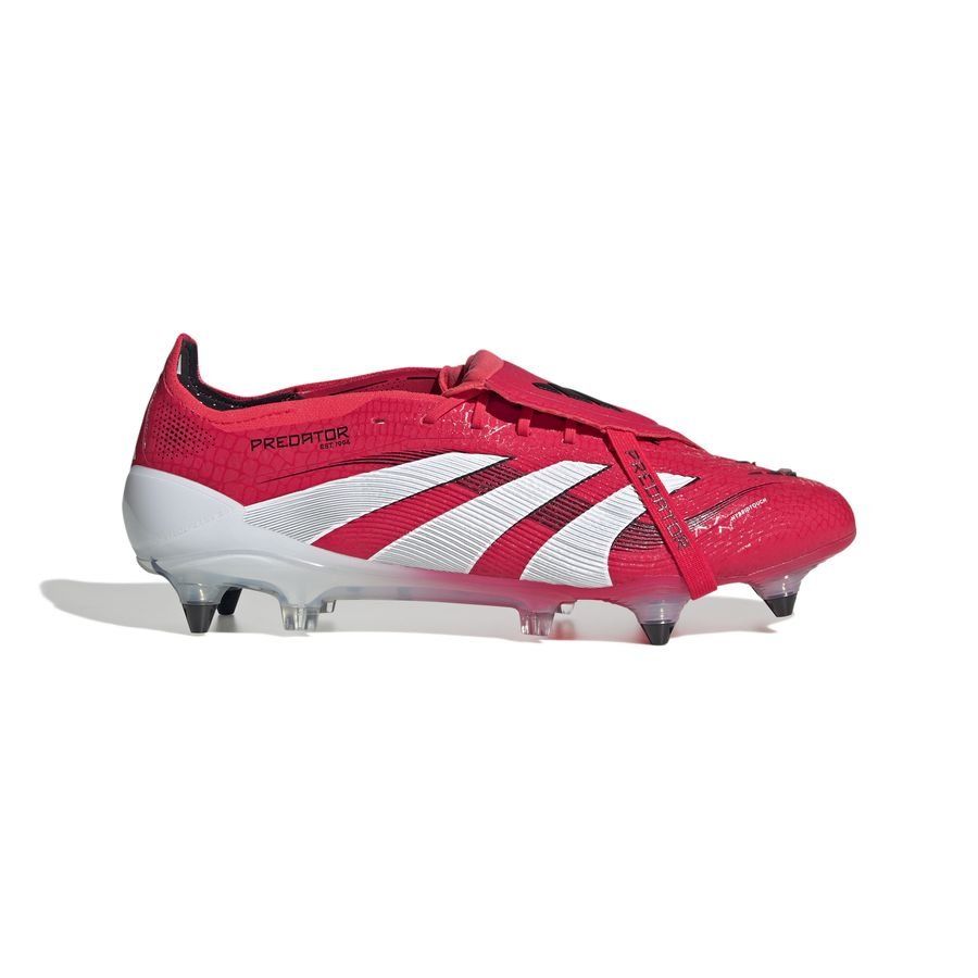 adidas Predator Elite Fold-over Tongue SG Pure Victory - Lucid Red/Weiß/Schwarz von adidas