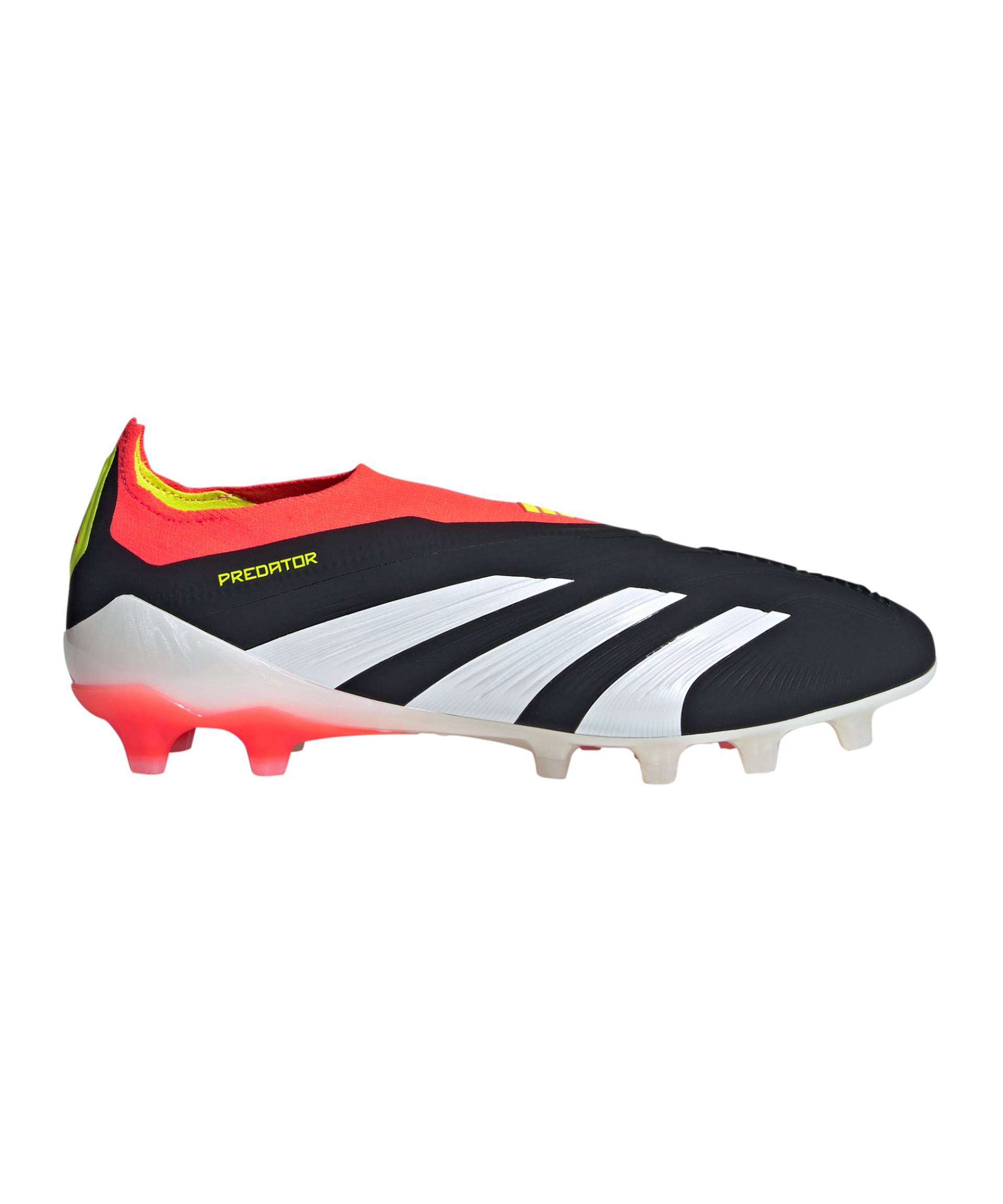 adidas Predator Elite LL AG Solar Energy Schwarz Weiss Rot von adidas