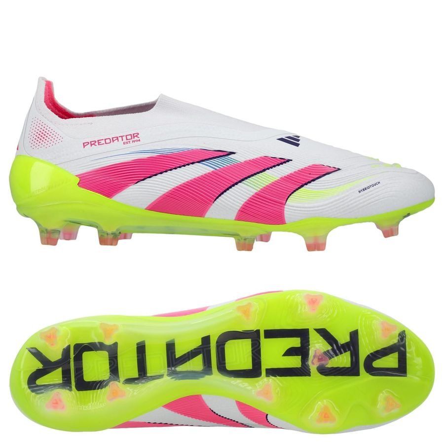 adidas Predator Elite Laceless FG Celestial Victory - Weiß/Lucid Pink/Lucid Lemon adidas Predator Elite Laceless FG Celestial Victory - Weiß/Lucid Pink/Lucid Lemon von adidas
