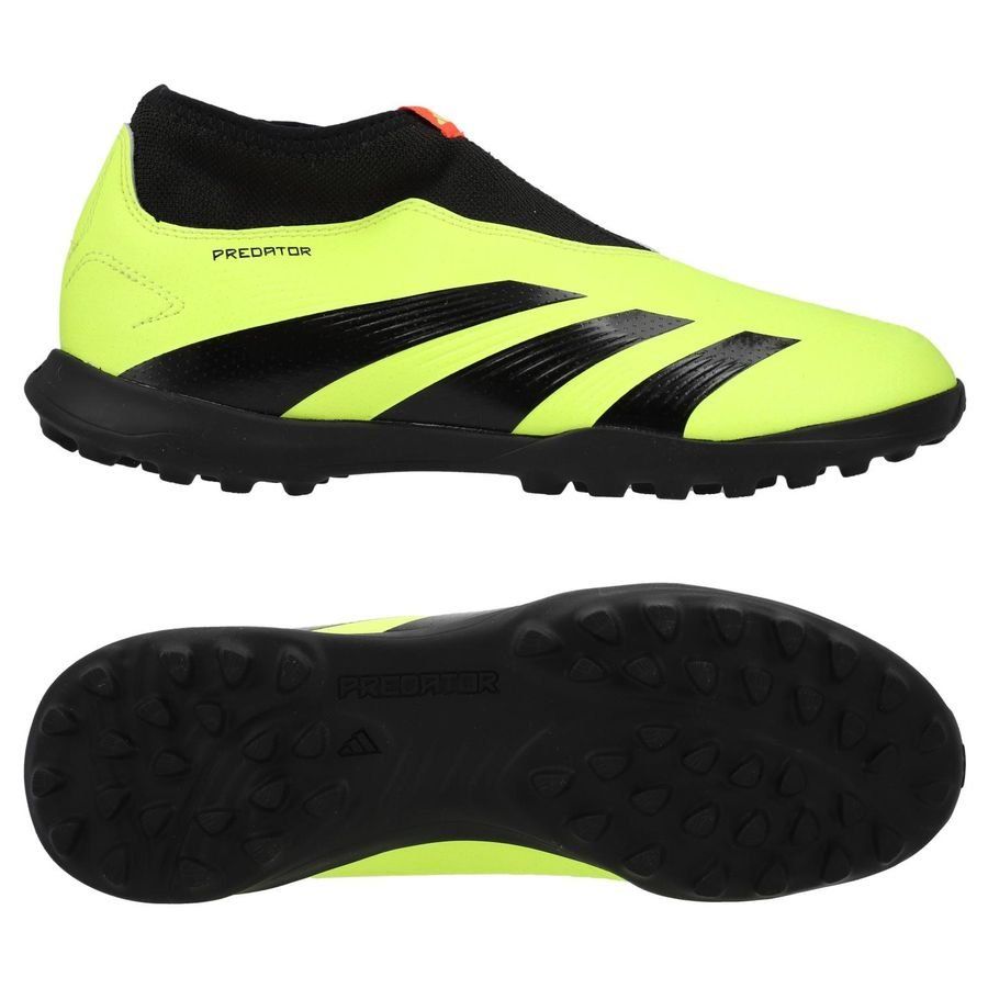 adidas Predator League Laceless TF Energy Citrus - Gelb/Schwarz/Rot Kinder von adidas