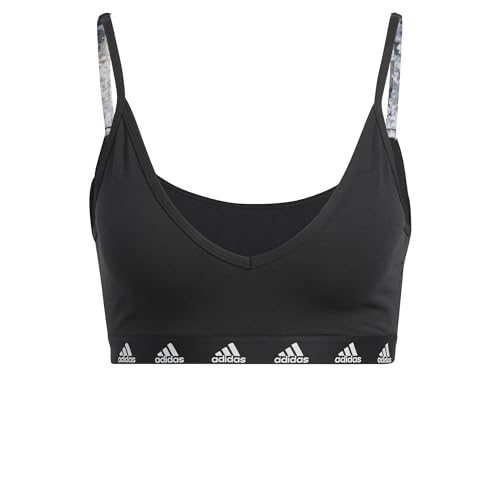 Adidas Pureb ls Sport-BH Black/White MDD von adidas