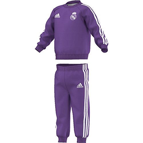 adidas REAL 3S BBYJOGG - Ensemble- Linea Real Madrid CF - Unisex Kinder, Dunkelviolett, 74 adidas REAL 3S BBYJOGG - Ensemble- Linea Real Madrid CF - Unisex Kinder, Dunkelviolett, 74 von adidas