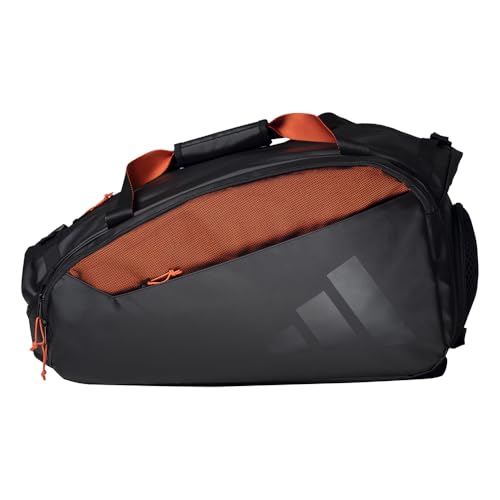 adidas Racket Bag multigame Black/orange 3.4 Schlägertasche Schwarz - Orange von adidas