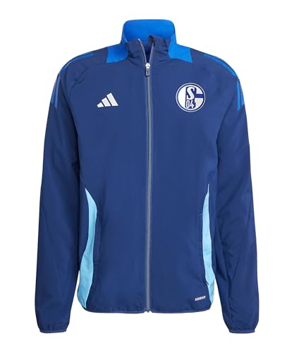 adidas Replicas - Jacken - National FC Schalke 04 Jacke Dunkel blau XL von adidas