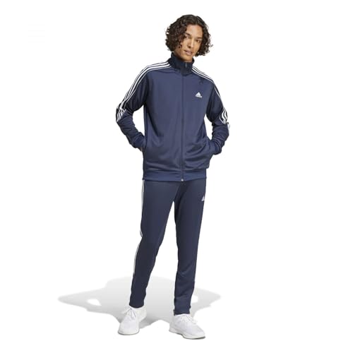 adidas SPORTSWEAR 3S DOUBLEKNIT TRACKSUIT, Trainingsanzug, von adidas