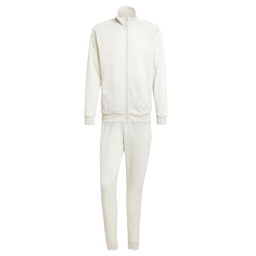 adidas Herren Basic 3-Stripes Tricot Track Suit, Aluminium, S adidas Herren Basic 3-Stripes Tricot Track Suit, Aluminium, S von adidas