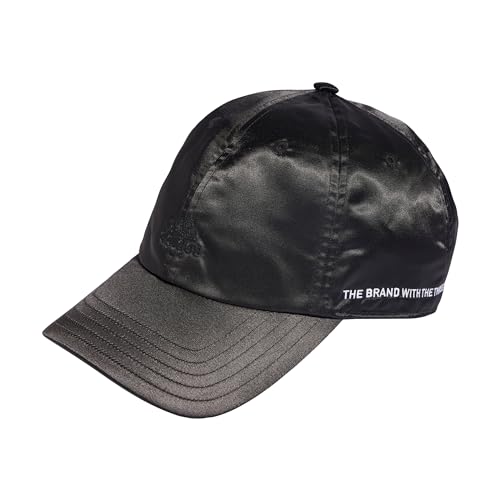 adidas Satin Baseball Cap Verschluss, Black/White, OSFY adidas Satin Baseball Cap Verschluss, Black/White, OSFY von adidas