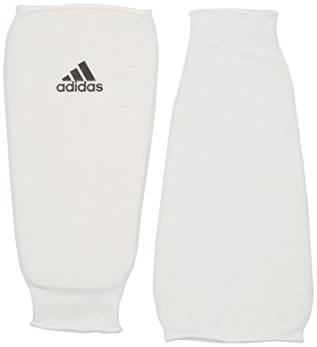 adidas Schienbeinschoner Kickboxen Shin Pad Schienbeinschutz, Weiß, S von adidas
