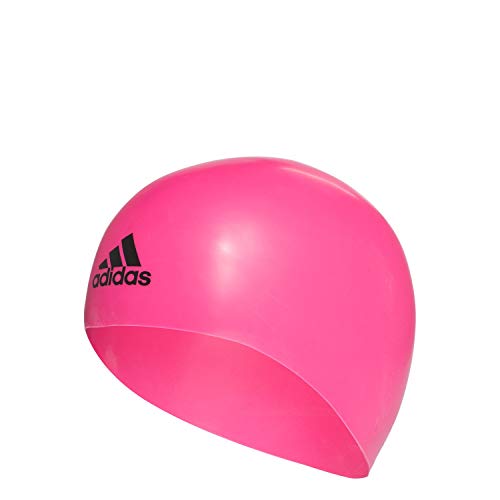 adidas Silicone 3D Badekappe, Shock Pink/Black, M adidas Silicone 3D Badekappe, Shock Pink/Black, M von adidas