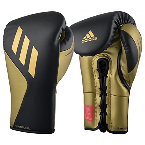 adidas Herren Tilt 350 Boxhandschuhe, Schwarz/Gold, 12 oz EU adidas Herren Tilt 350 Boxhandschuhe, Schwarz/Gold, 12 oz EU von adidas