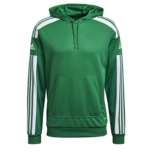 adidas Herren sq21 hood Kapuzenpullover, Team Green/White, XXL EU von adidas